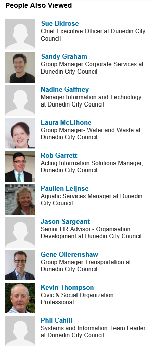 DCC managers from LinkedIn 19.4.15